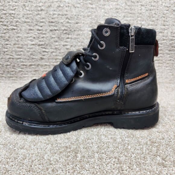 Harley Davidson Super Guard Steel Toe Boots Mens Size 8.5 Durable Waterproof main image 9